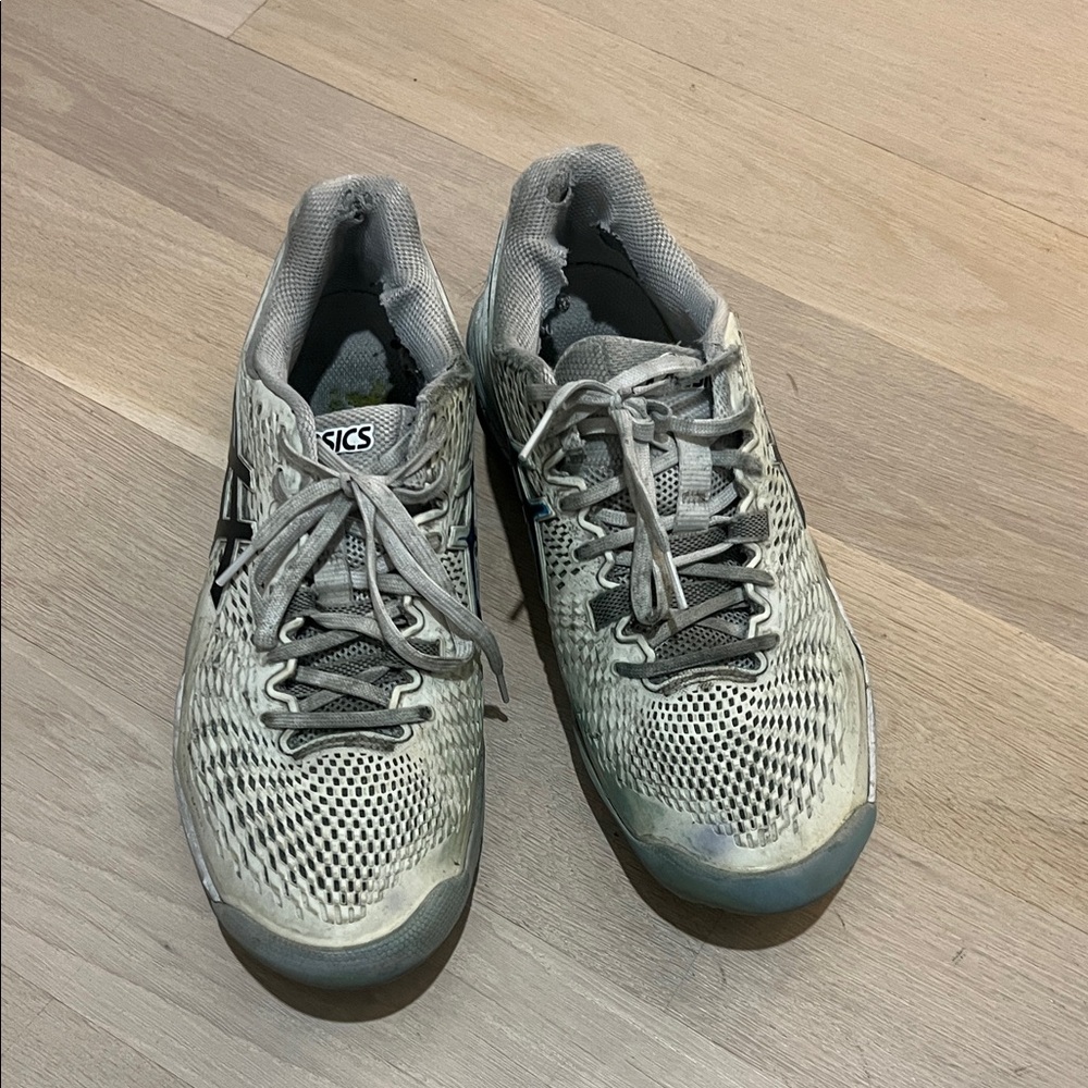 ASICS Athletic Shoes - used/worn. I like my shoes oversized. These are perfect!